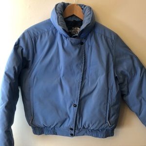 North Face Goose Down Women’s Jacket Powder  Blue